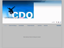 Tablet Screenshot of cdo.com.pt