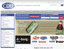 Tablet Screenshot of cdo.uk.com